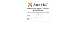 Desktop Screenshot of hildegard-frankfurt.info